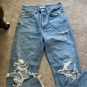 Agolde 90’s ripped jeans!